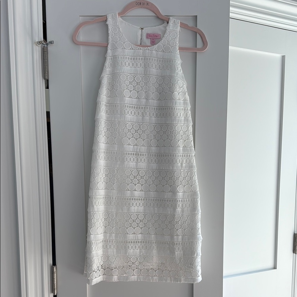 Lilly Pulitzer White Lace Dress